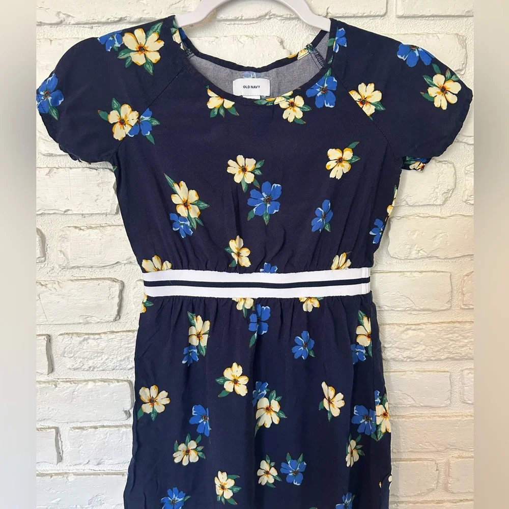 Old Navy Girls‎ Short Sleeve Floral Dress